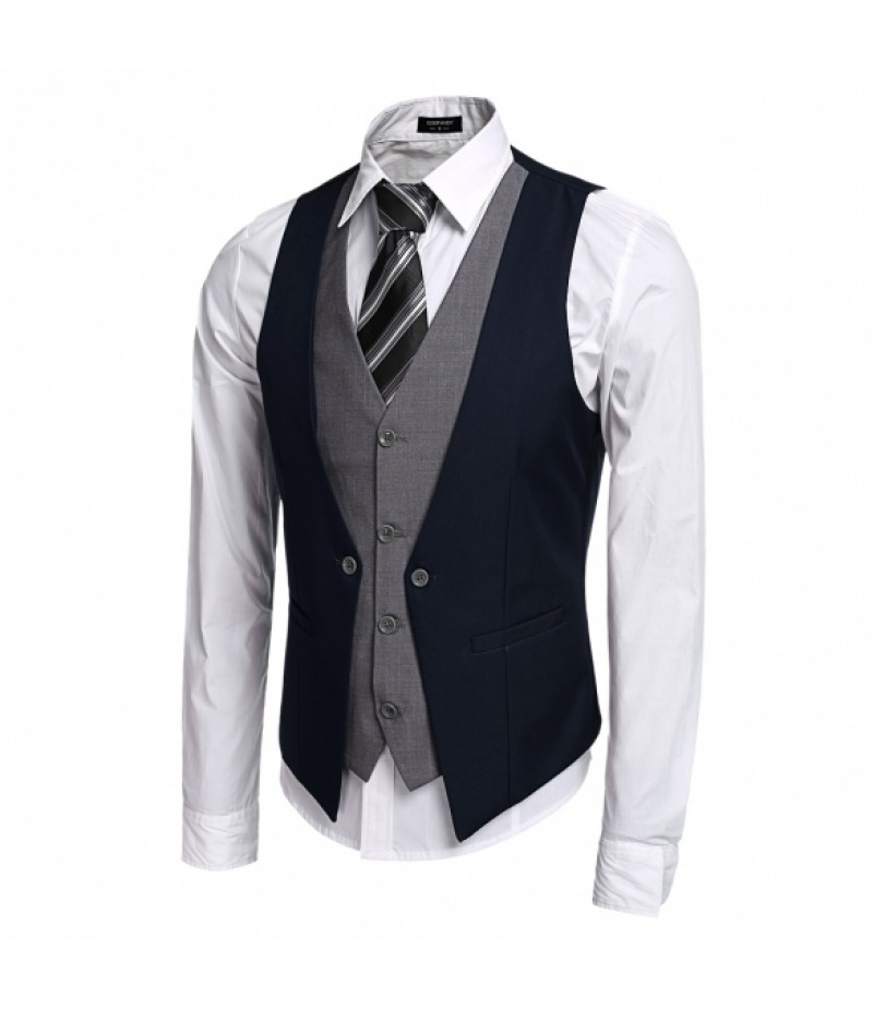 Coofandy Men's Formal Business Suit Vest